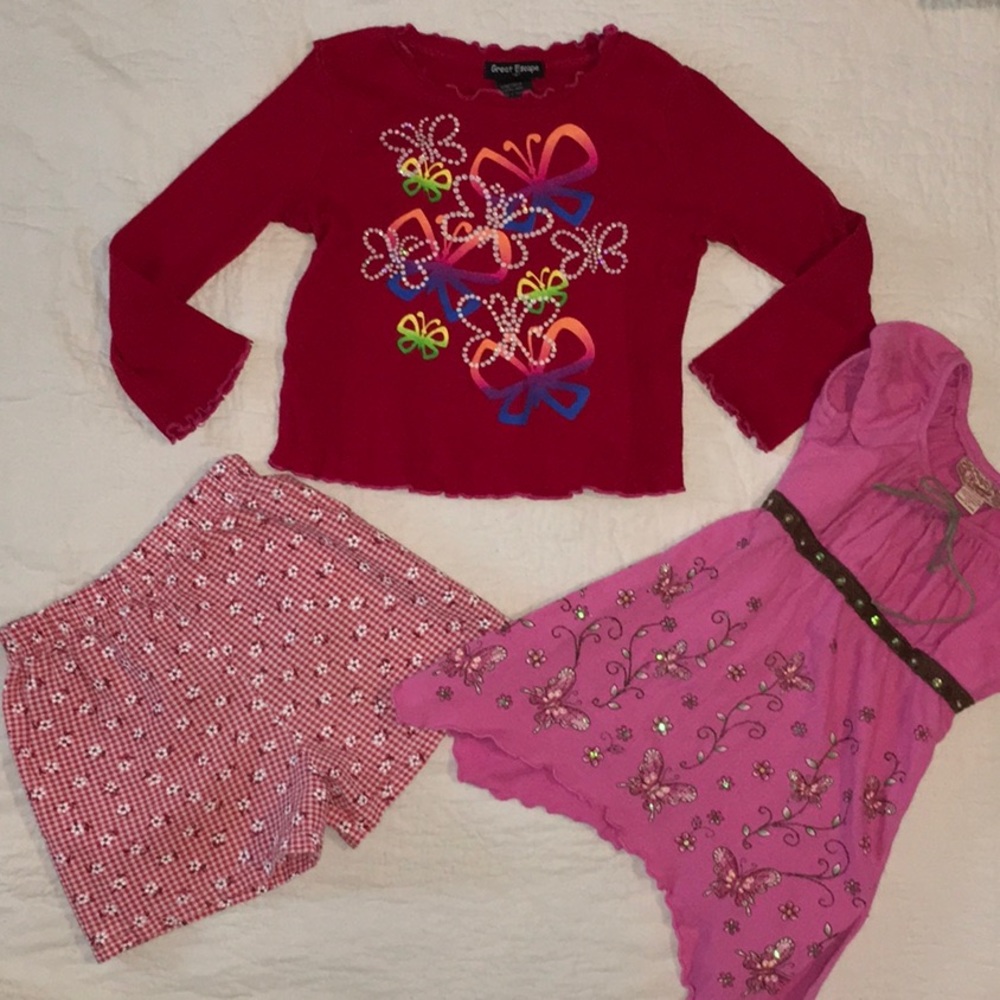 Little girls sz 4 Bundle of 3
